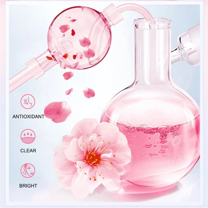 BEKAY Skincare Product Moisturizing Anti-aging Firming Lightening Sakura Skin Care Set